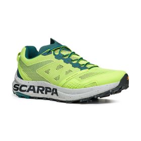Scarpa Spin Planet Sunny Green Petrol Erkek Koşu Ayakkabısı