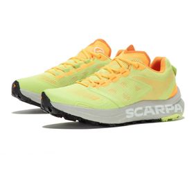 Scarpa Spin Planet WMN Sunny Green Orange Fluo Kadın Koşu Ayakkabısı