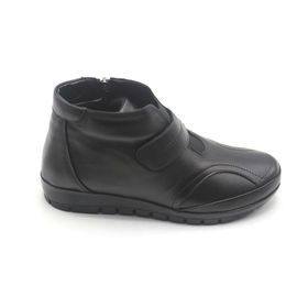 Scavia 572 Siyah Deri Kadın Bot
