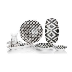 Schafer 1S6415-02001-SİY01 Sophie Siyah 32 Parça Kahvaltı Takımı