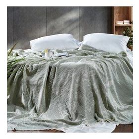 Schafer 200x230 cm Yeşil Charm Yatak Örtüsü
