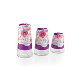 Schafer 24964 Mor 3 Boy Nesting Kavanoz Seti