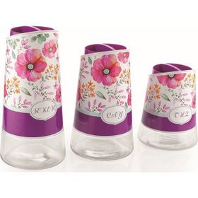 Schafer 24964 Mor 3 Boy Nesting Kavanoz Seti