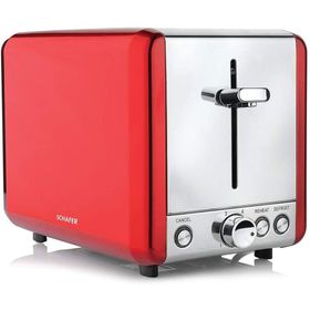 Schafer 25018 KST-017 Küchenchefs Kırmızı 1 Parça Ekmek Kızartma Makinesi