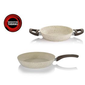Schafer 30 cm Granit Tava ve 20 cm Sahan