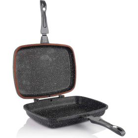 Schafer 32 cm Double Kare Grıllpan Tava