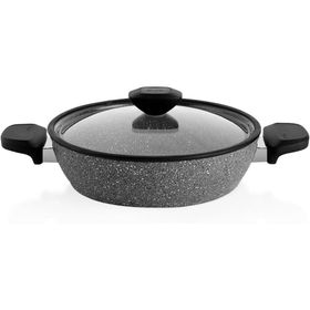 Schafer Alpha Granit 9 Parça Gri Tencere Seti