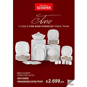 Schafer ALT02 14036 60 Parça Juno Yemek Takımı