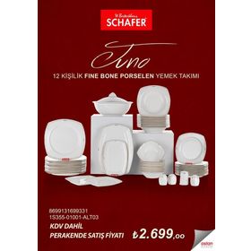 Schafer ALT03 14037 60 Parça Juno Yemek Takımı