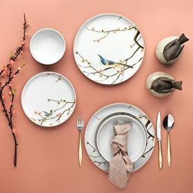 Schafer Arty 24 Parça Pembe Yemek Takımı