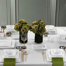 Schafer Blanc Bone 60 Parça Beyaz Yemek Takımı