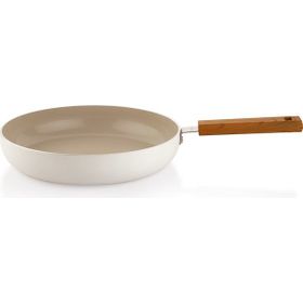 Schafer Ceramoni Krem 28 cm Seramik Tava