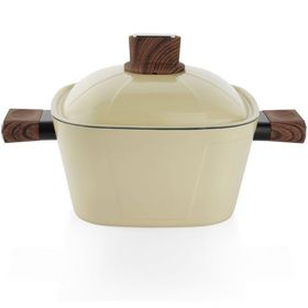 Schafer Challenger 7 Parça Krem Seramik Tencere Seti