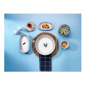 Schafer Charlotte 32 Parça Mavi Kahvaltı Takımı