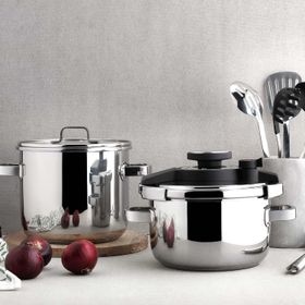 Schafer Compact Inox Düdüklü Tencere Seti 2'Li 4 Parça