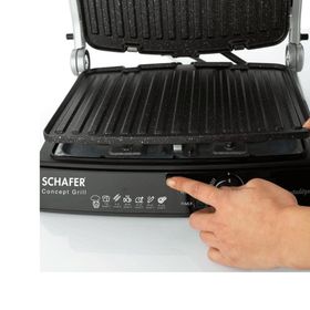 Schafer Concept Grill Siyah Tost Makinesi