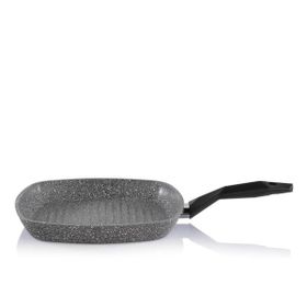 Schafer Cory 28 cm Gri Yanmaz Yapışmaz Kare Grill Tava