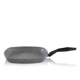 Schafer Cory 28 cm Gri Yanmaz Yapışmaz Kare Grill Tava