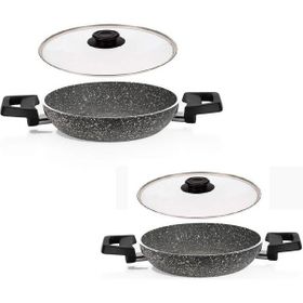 Schafer Eternal Sahan 2'li Set 18+22 cm Granit Yumurta Sahanı