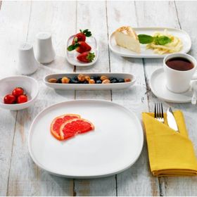 Schafer Favor 36 Parça Beyaz Kahvaltı Takımı