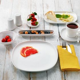 Schafer Favor 36 Parça Beyaz Kahvaltı Takımı
