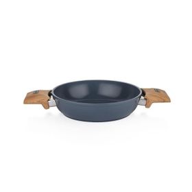 Schafer Fiesta Siyah Açık Kahverengi 20 cm Seramik Sahan