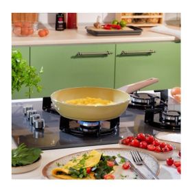 Schafer Fiesta Yeşil 24 cm Seramik Tava