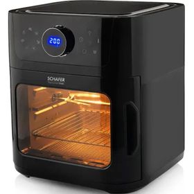 Schafer Fit Oven Airfryer 12 lt Siyah Sıcak Hava Fritözü ve Fırın