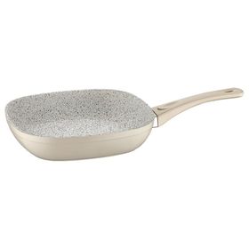 Schafer Gastronomie 26 cm Granit Bej Kare Tava