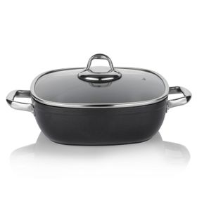 Schafer Gastronomie Master 28 cm Granit Basık Tencere