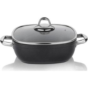 Schafer Gastronomie Master 28 cm Granit Basık Tencere