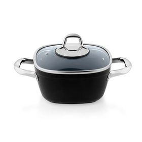 Schafer Gastronomie Master Granit 26 cm Siyah Derin Tencere