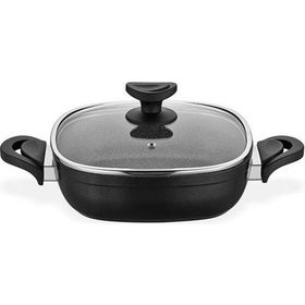 Schafer Gastronomie Master Granit Siyah 26 Cm Kısa Tencere