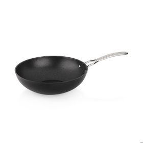 Schafer Gastronomie Master Siyah 28 cm Granit Wok Tava