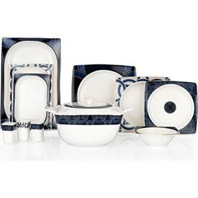 Schafer Glamor Blue Line 60 Parça Yemek Takımı