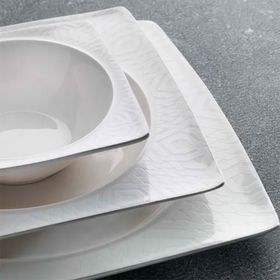 Schafer Glamor Private 60 Parça Beyaz Yemek Takımı