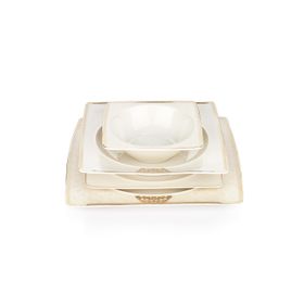 Schafer Glamor Regal 60 Parça Gold Yemek Takımı