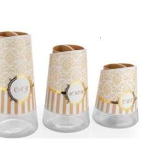 Schafer GLD02 Nesting 3 Boy Kavanoz Seti