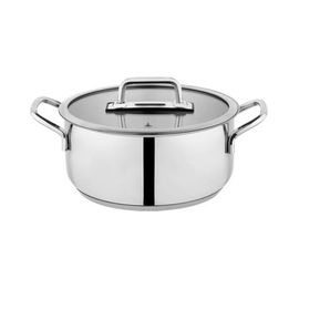 Schafer Grande Mia Inox Çelik Kapaklı 28 cm 16 Parça Çelik Çeyiz Seti