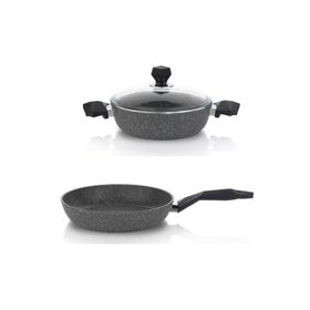 Schafer Granit 2li Set Karnıyarık 30 cm Tencere