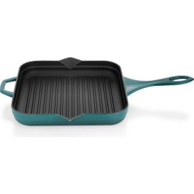 Schafer Guss Chef Döküm Kare 28 cm Grill Tava