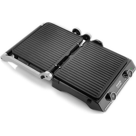 Schafer Gusto Grill 1800 W Siyah Izgara ve Tost Makinesi