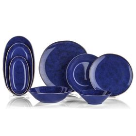 Schafer Haze Mor 55 Parça Yemek Takımı