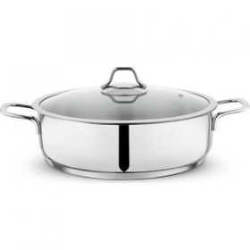 Schafer Held Inox 28 cm Basık Çelik Tencere