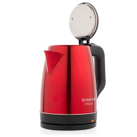 Schafer Hitze Kırmızı Paslanmaz Çelik Su Isıtıcı Kettle