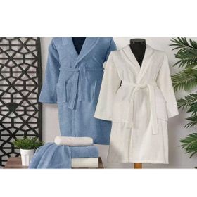 Schafer Home Arya İndigo Beyaz 6 Parça Banyo Seti