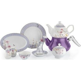 Schafer In-Glaze Brillant 31 Parça 6 Kişilik Kahvaltı Takımı