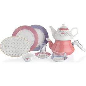 Schafer In-Glaze Brillant 31 Parça 6 Kişilik Kahvaltı Takımı