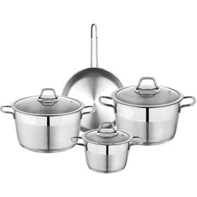 Schafer Inox 7 Parça Vals Çelik Tencere Seti