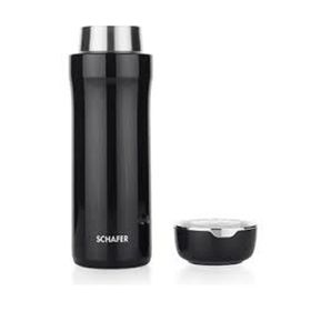 Schafer Iron Man 320 ml Siyah Termos